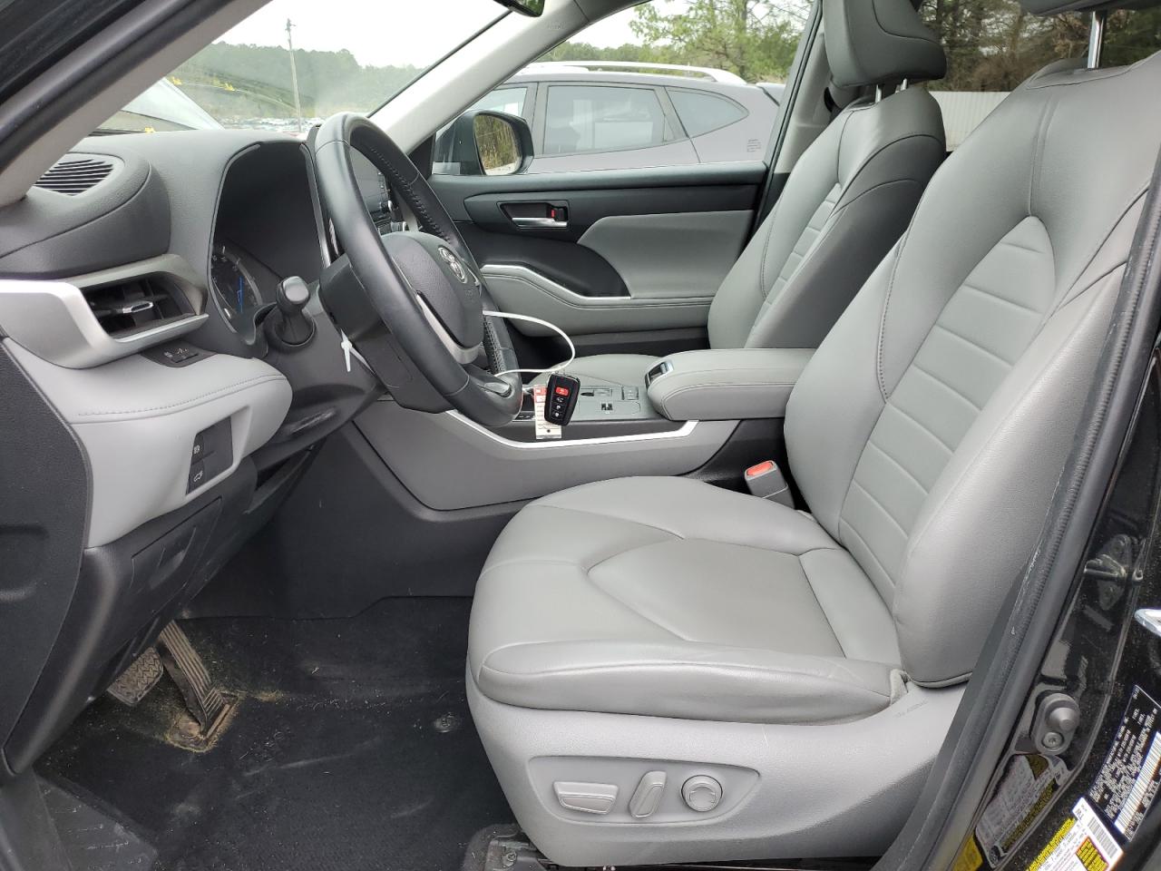2022 TOYOTA HIGHLANDER HYBRID XLE VIN:5TDGBRCH7NS554106