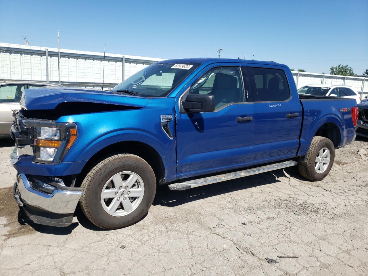 2023 FORD F150 SUPERCREW VIN:1FTFW1E87PKE79626