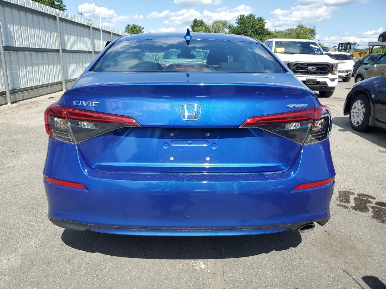 2022 HONDA CIVIC SPORT VIN:2HGFE2F50NH586570