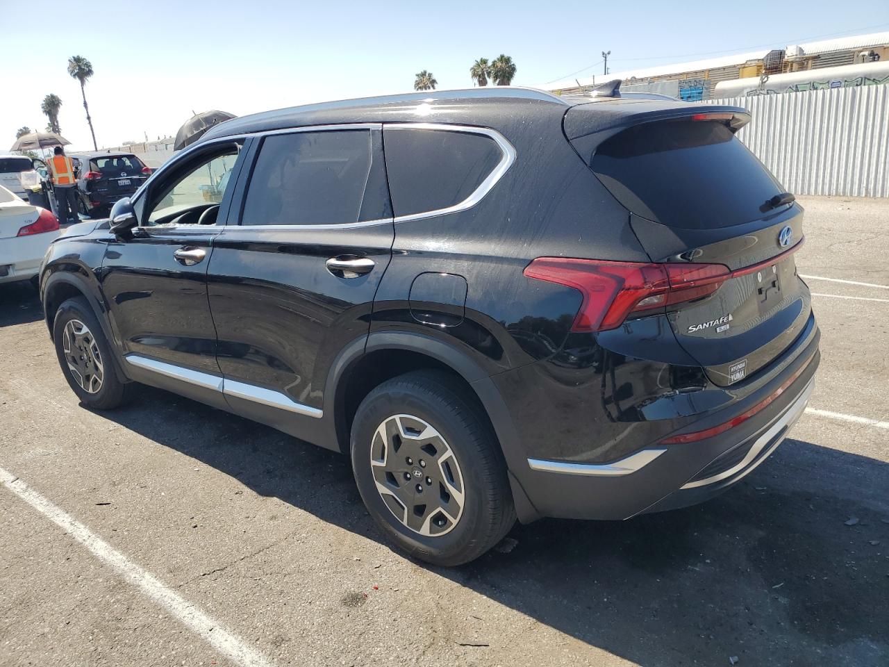 2022 HYUNDAI SANTA FE BLUE VIN:KM8S2DA10NU037501