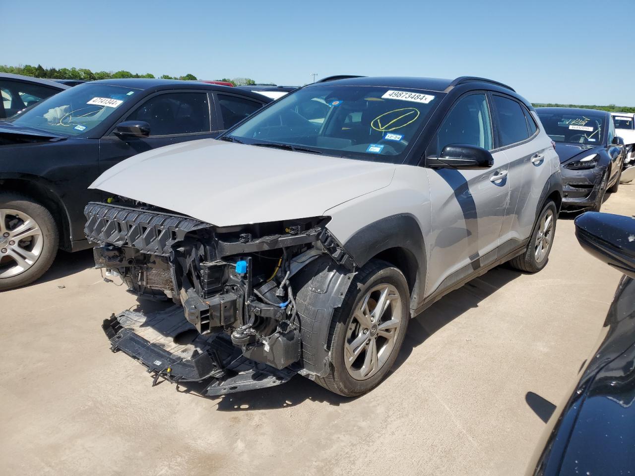 2023 HYUNDAI KONA SEL VIN:KM8K62ABXPU961626