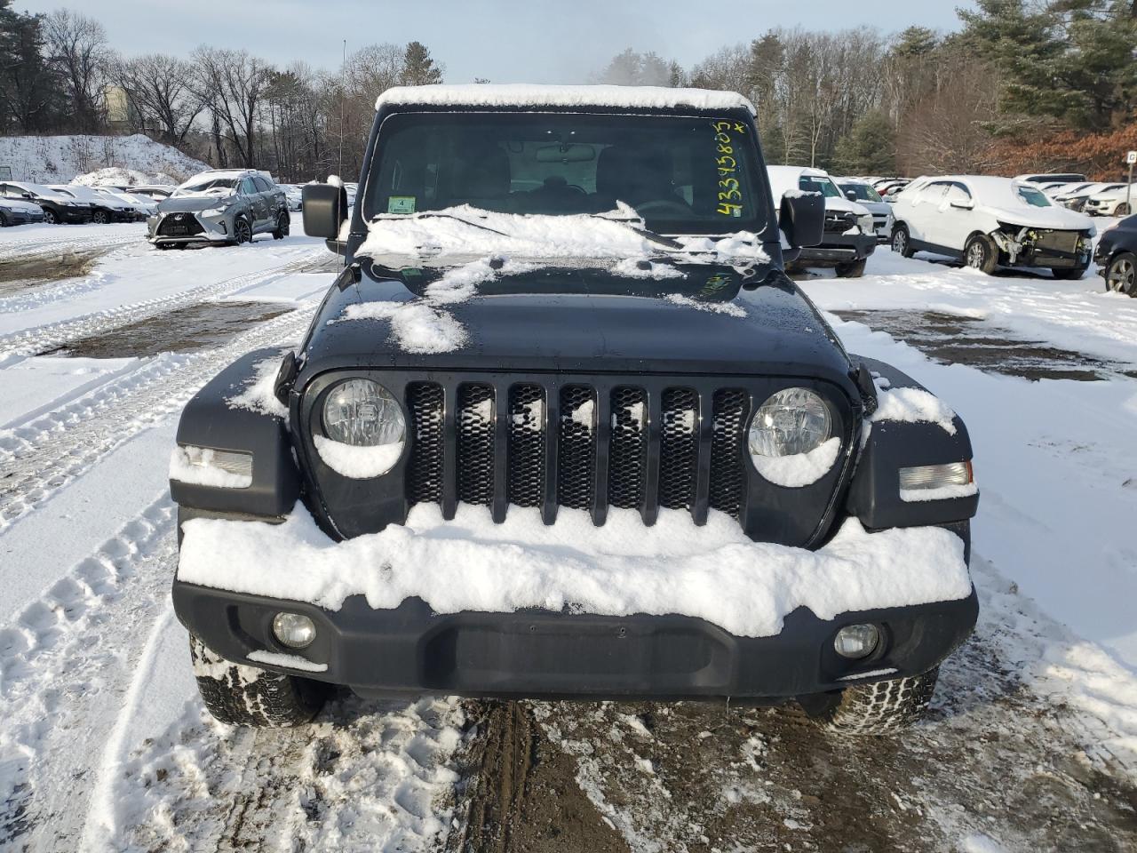 2022 JEEP WRANGLER UNLIMITED SPORT VIN:1C4HJXDN0NW207099