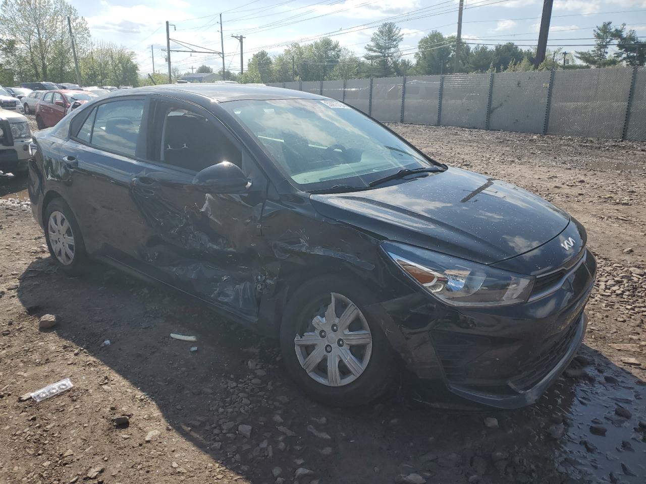 2022 KIA RIO LX VIN:3KPA24AD8NE484649