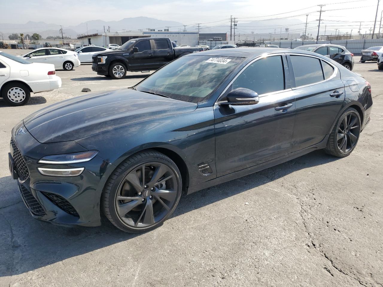 2022 GENESIS G70 BASE VIN:KMTG54TE2NU082023