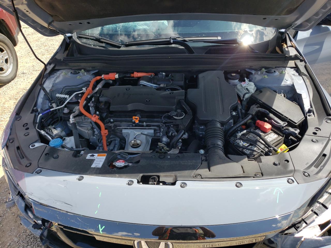 2022 HONDA ACCORD HYBRID SPORT VIN:1HGCV3F28NA044338