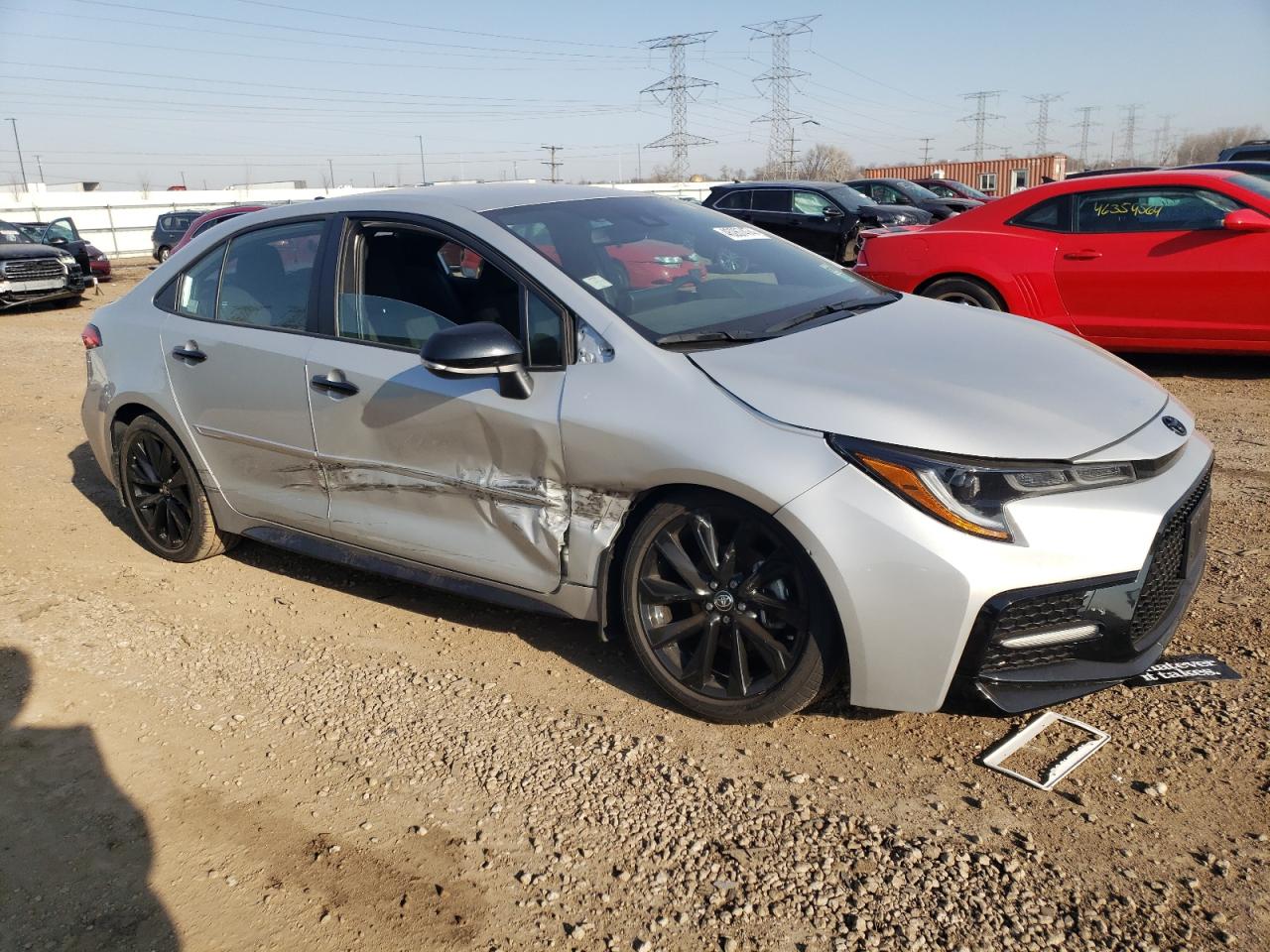 2022 TOYOTA COROLLA SE VIN:5YFS4MCE1NP131737