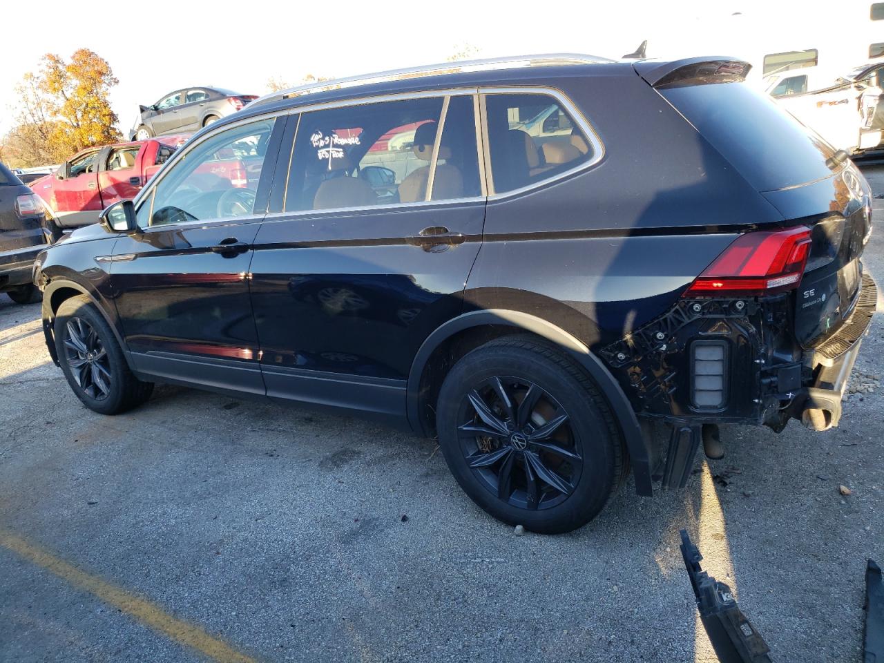 2022 VOLKSWAGEN TIGUAN SE VIN:3VV3B7AX2NM094691
