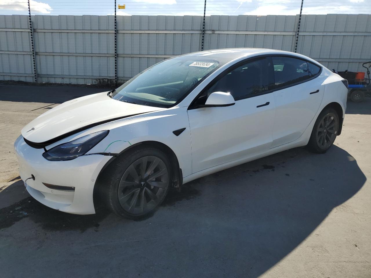 2022 TESLA MODEL 3  VIN:5YJ3E1EB3NF123430