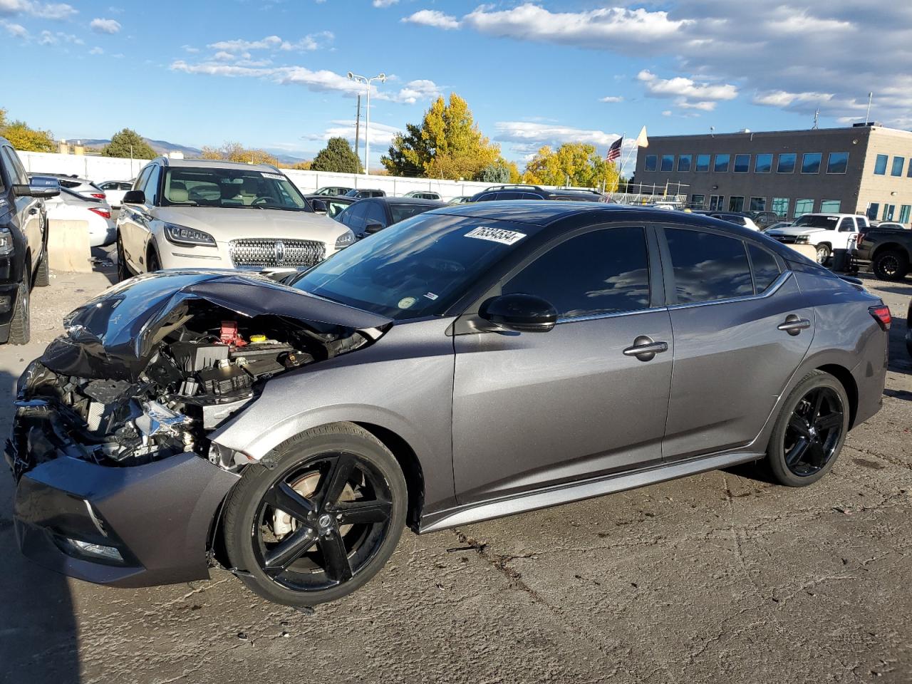 2023 NISSAN SENTRA SR VIN:3N1AB8DV7PY301855