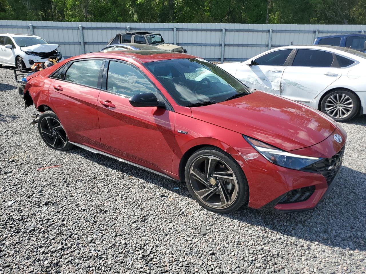 2023 HYUNDAI ELANTRA N LINE VIN:KMHLR4AF4PU404625