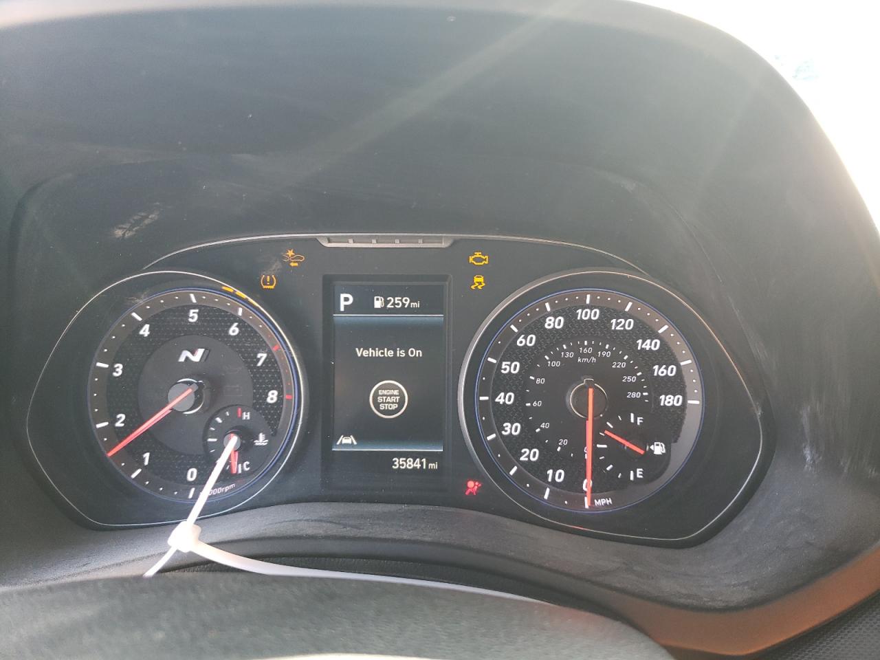 2022 HYUNDAI VELOSTER N  VIN:KMHT36AH4NU012272