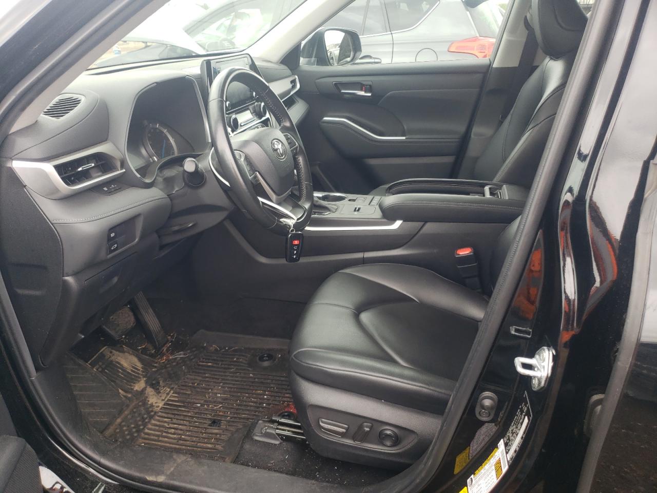 2022 TOYOTA HIGHLANDER HYBRID XLE VIN:5TDHBRCH6NS548141