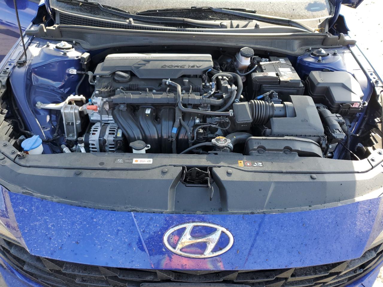 2022 HYUNDAI ELANTRA SEL VIN:KMHLM4AGXNU353264