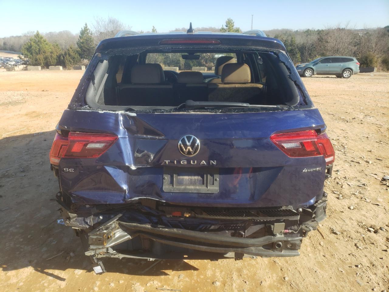 2022 VOLKSWAGEN TIGUAN SE VIN:3VV2B7AX4NM104942