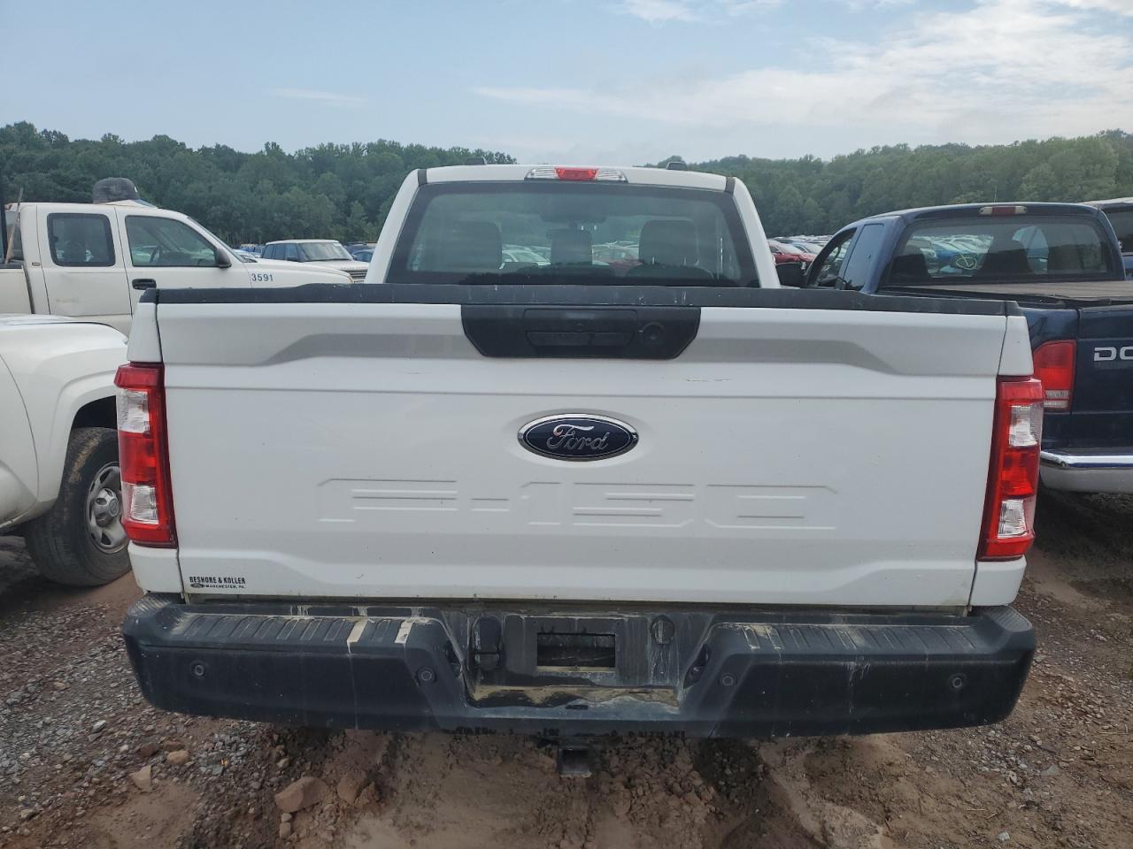 2022 FORD F150  VIN:1FTMF1EB1NKD82924