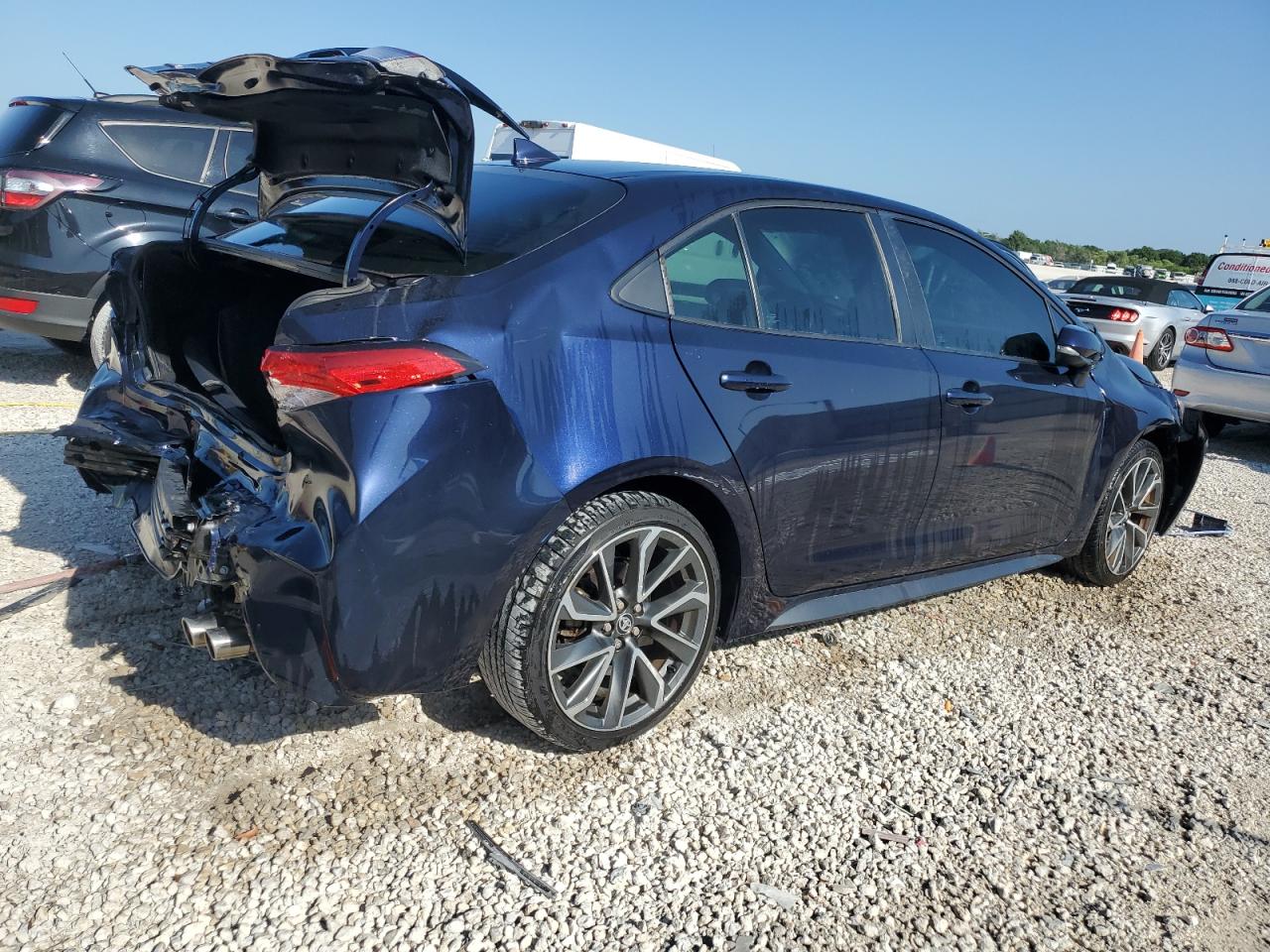 2022 TOYOTA COROLLA SE VIN:5YFS4MCE7NP121407