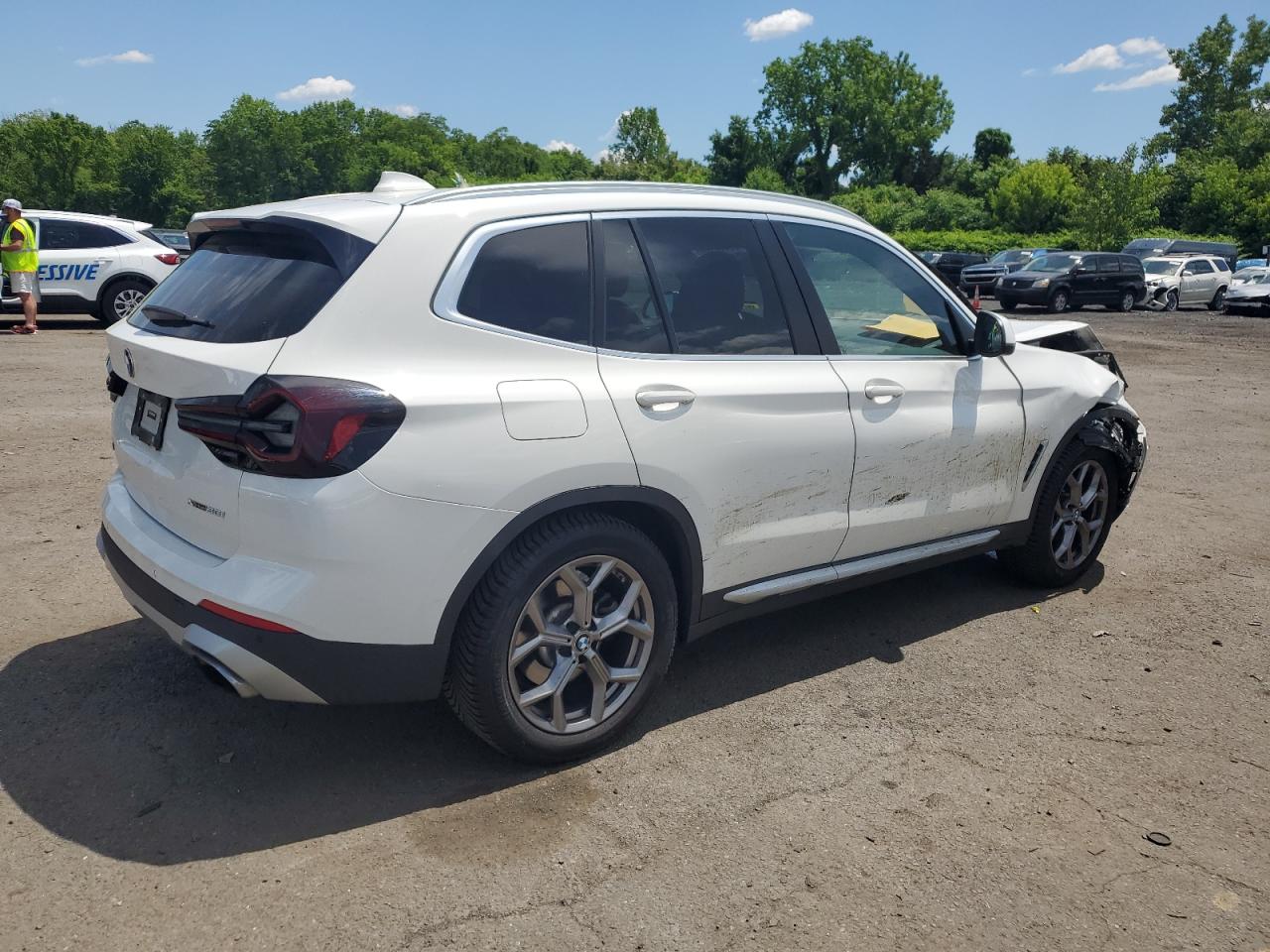 2022 BMW X3 XDRIVE30I VIN:5UX53DP04N9K21872