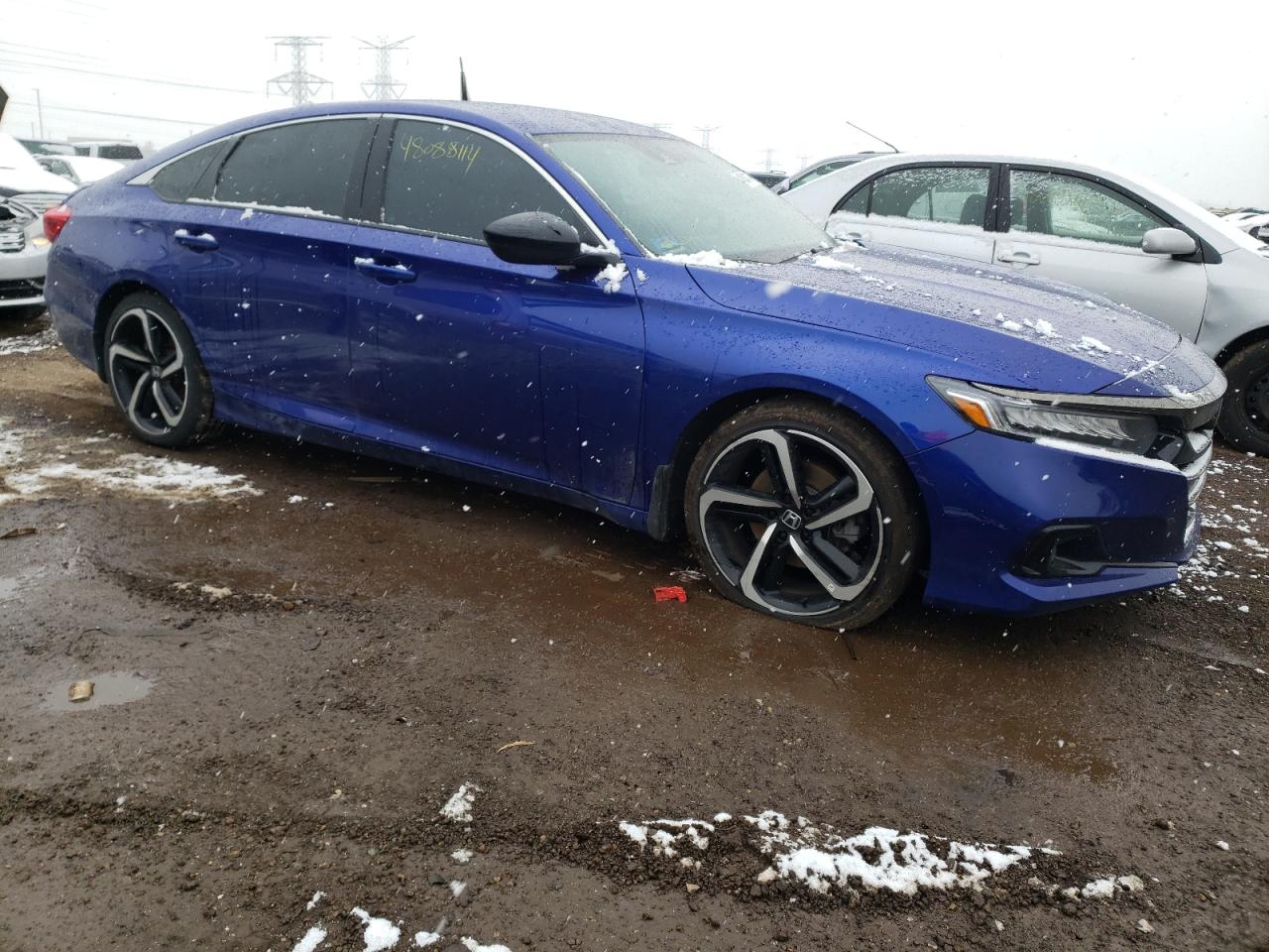 2022 HONDA ACCORD SPORT VIN:1HGCV1F34NA090679