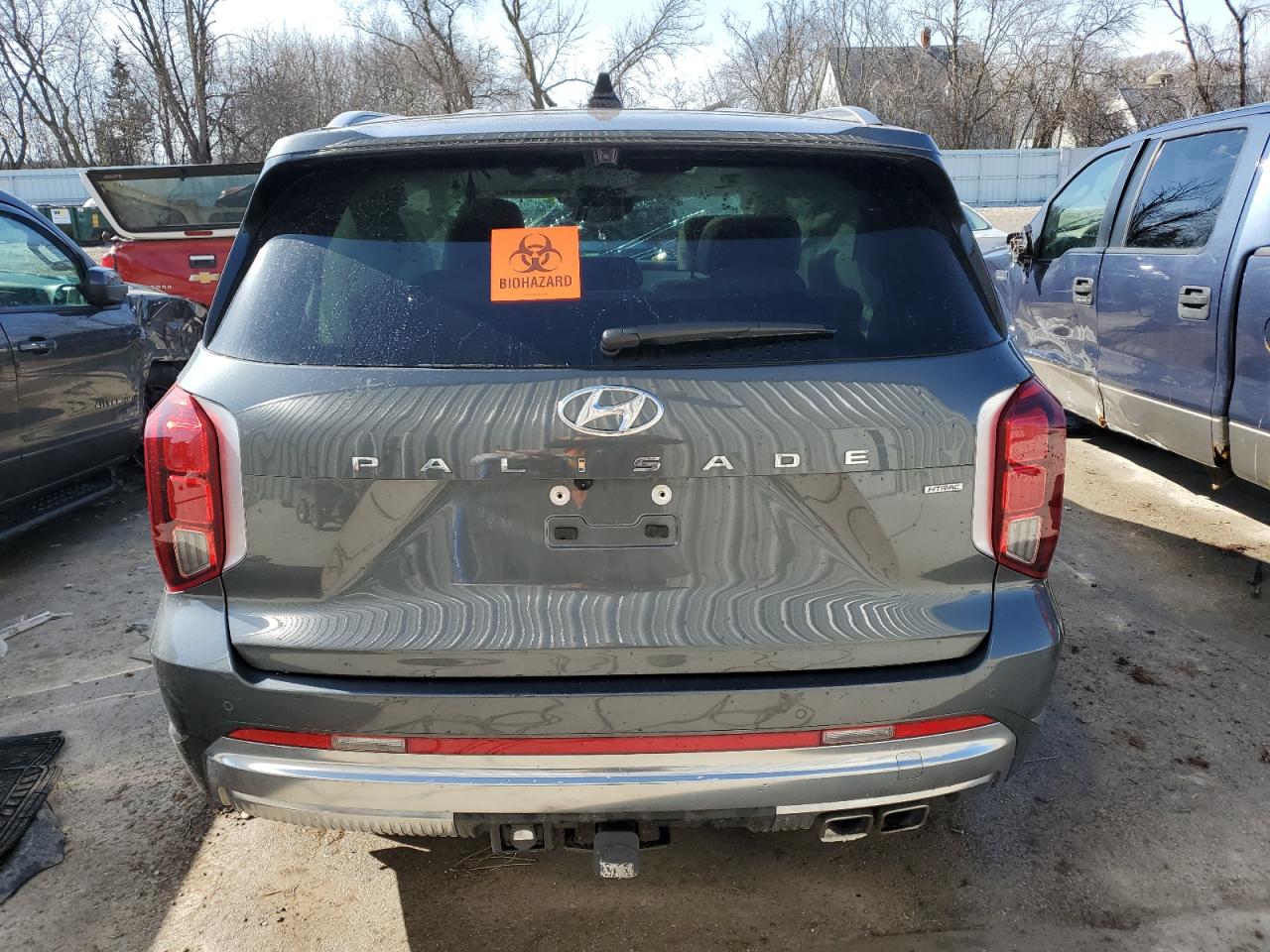 2023 HYUNDAI PALISADE CALLIGRAPHY VIN:KM8R7DGE8PU571701