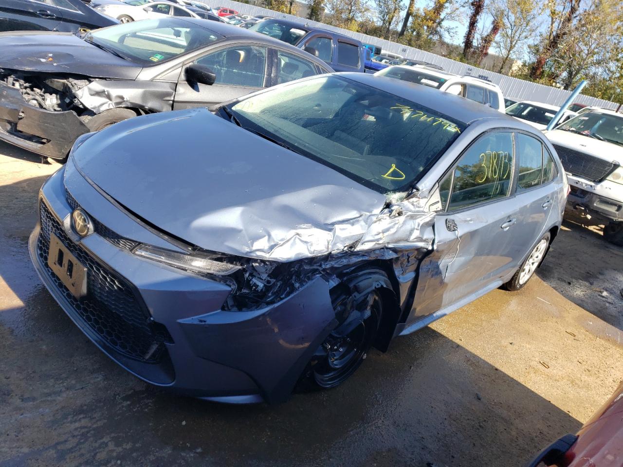 2022 TOYOTA COROLLA LE VIN:JTDEPMAE0NJ202969