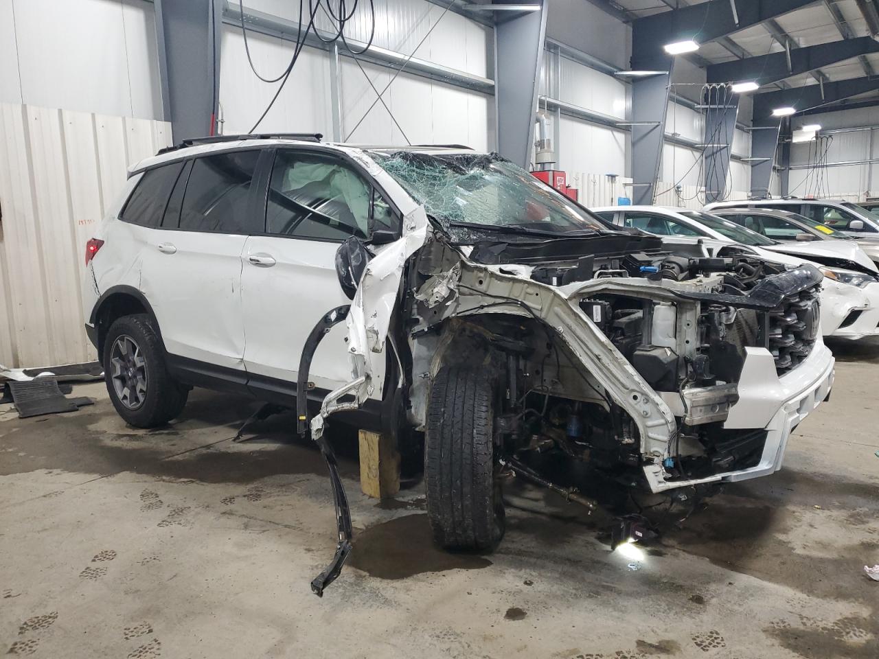 2022 HONDA PASSPORT TRAIL SPORT VIN:5FNYF8H6XNB008589