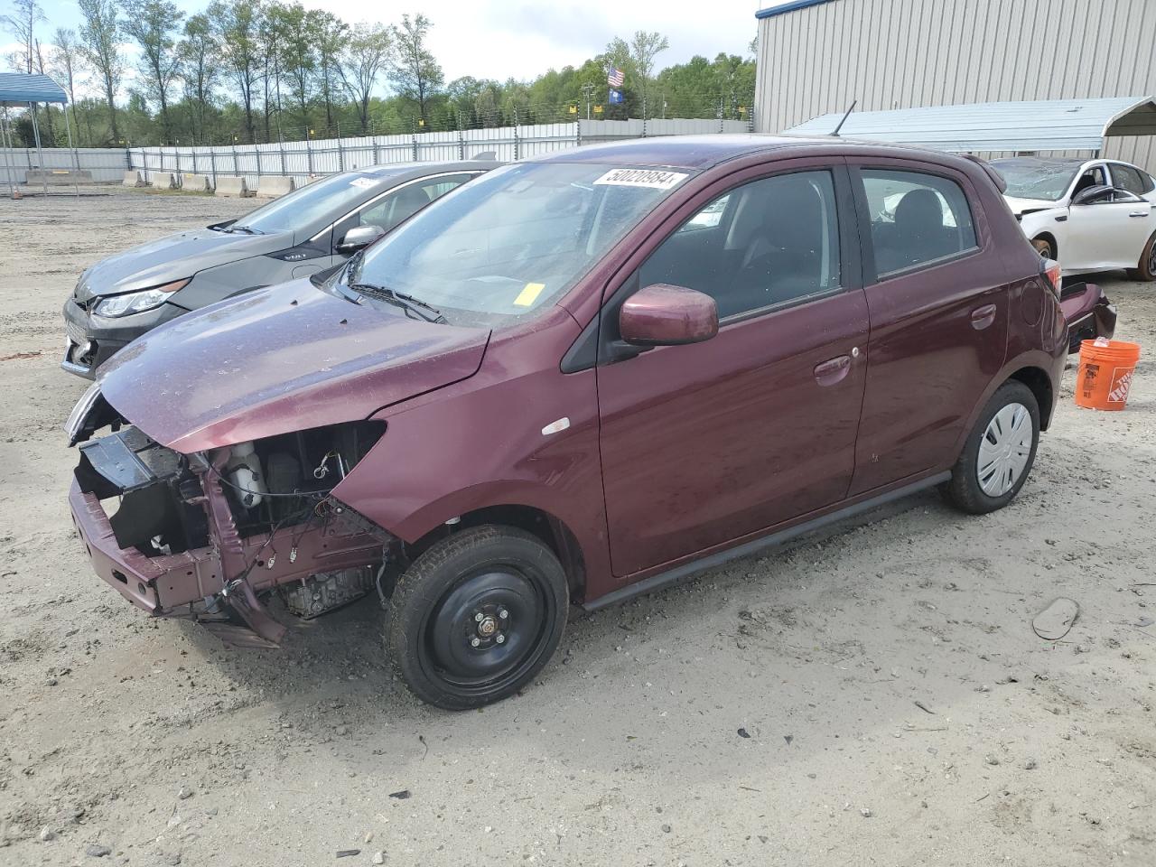 2024 MITSUBISHI MIRAGE ES VIN:ML32AUHJ0RH002309