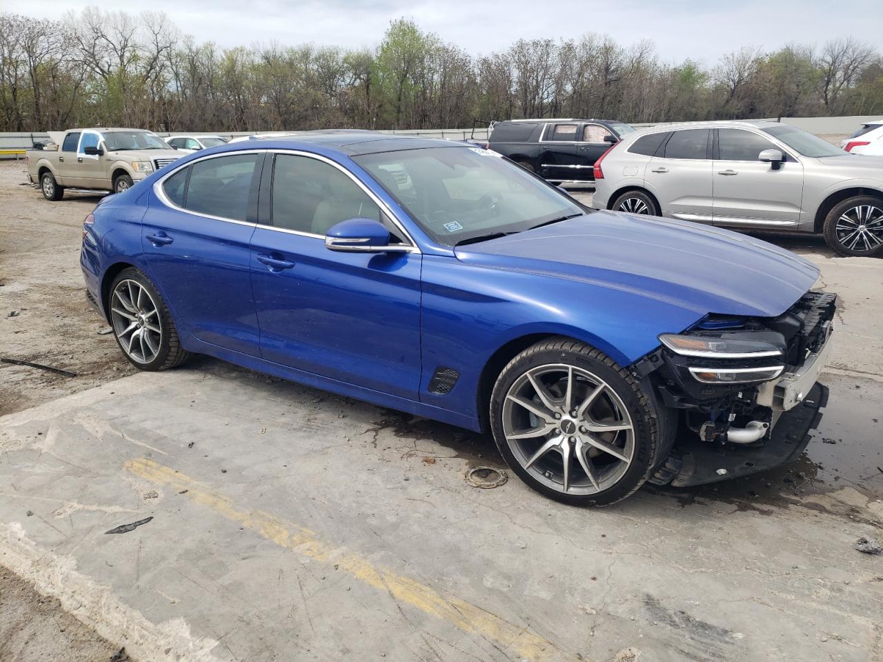 2022 GENESIS G70 BASE VIN:KMTG34TA2NU087158