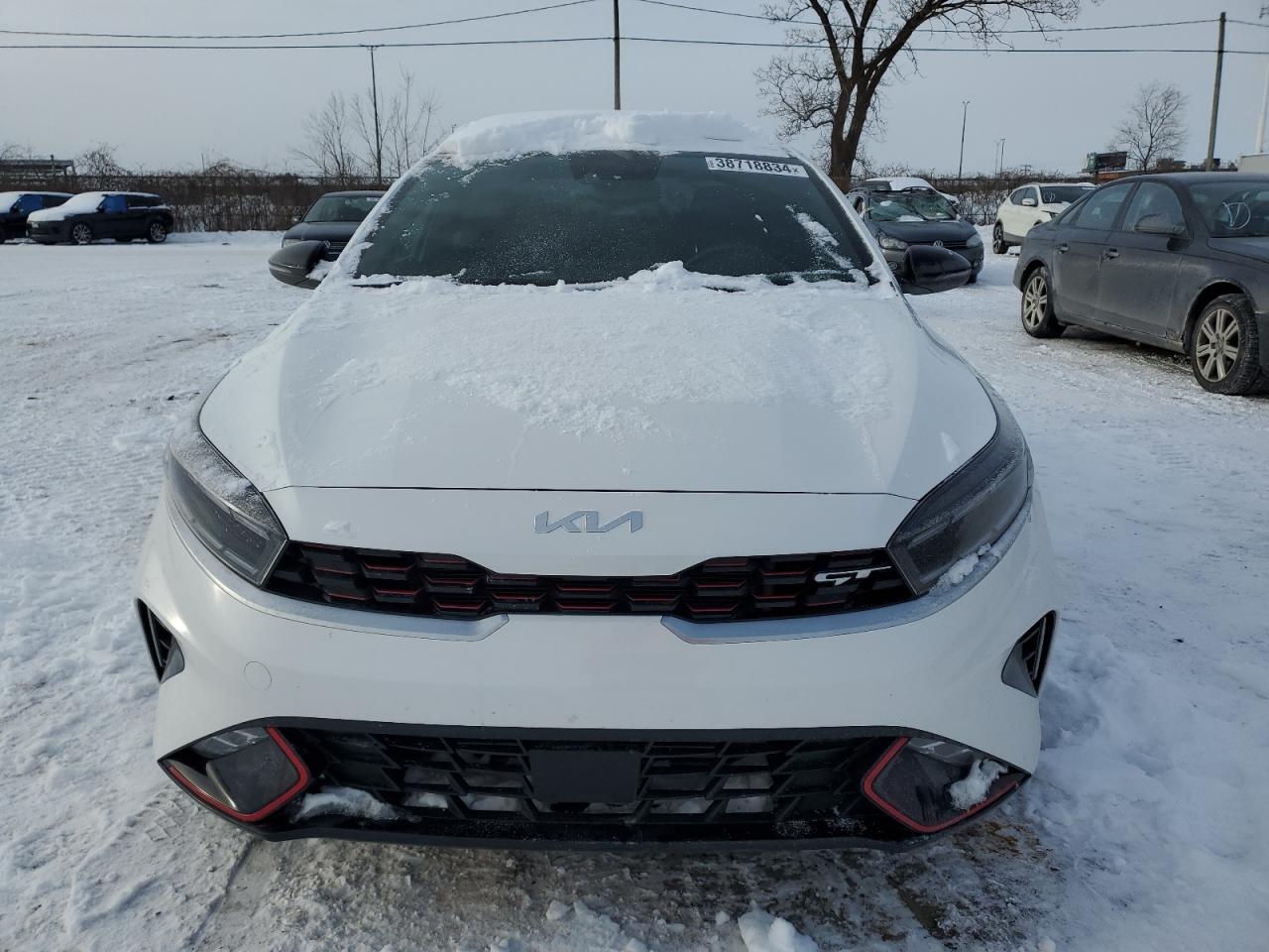 2022 KIA FORTE GT VIN:3KPF44ACXNE466872