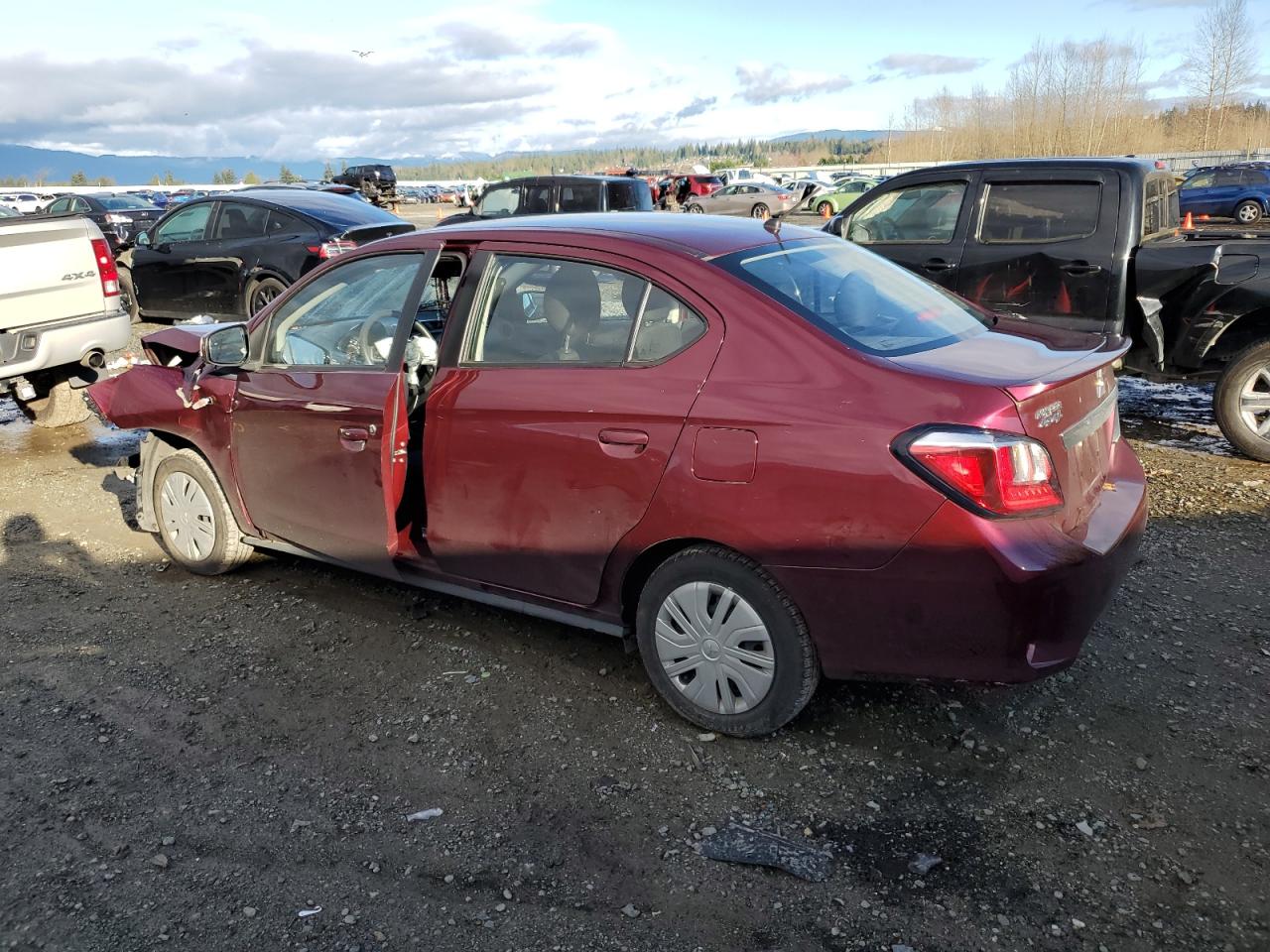 2023 MITSUBISHI MIRAGE G4 ES VIN:ML32FUFJ1PHF05674