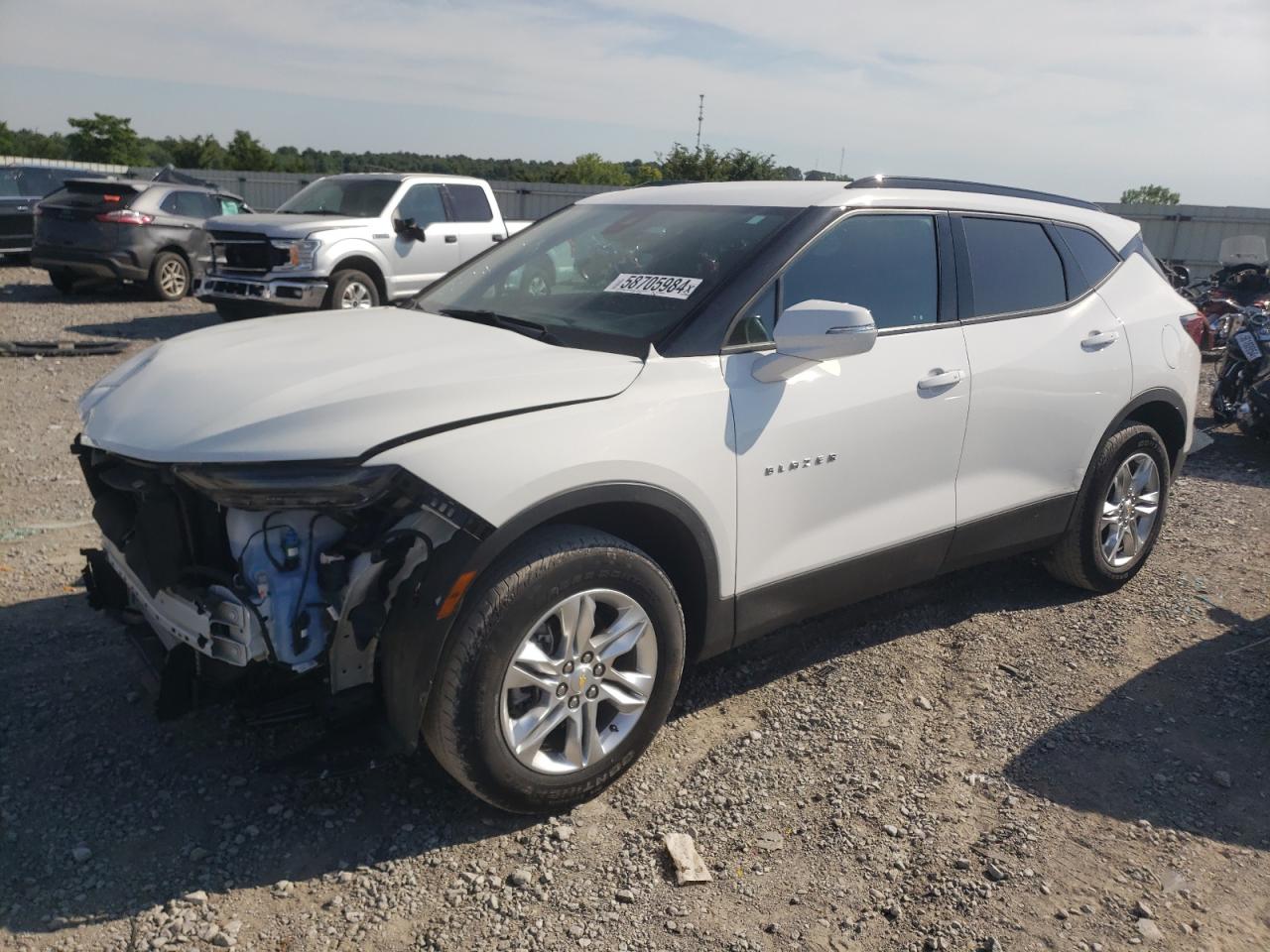 2022 CHEVROLET BLAZER 2LT VIN:3GNKBCR49NS229634