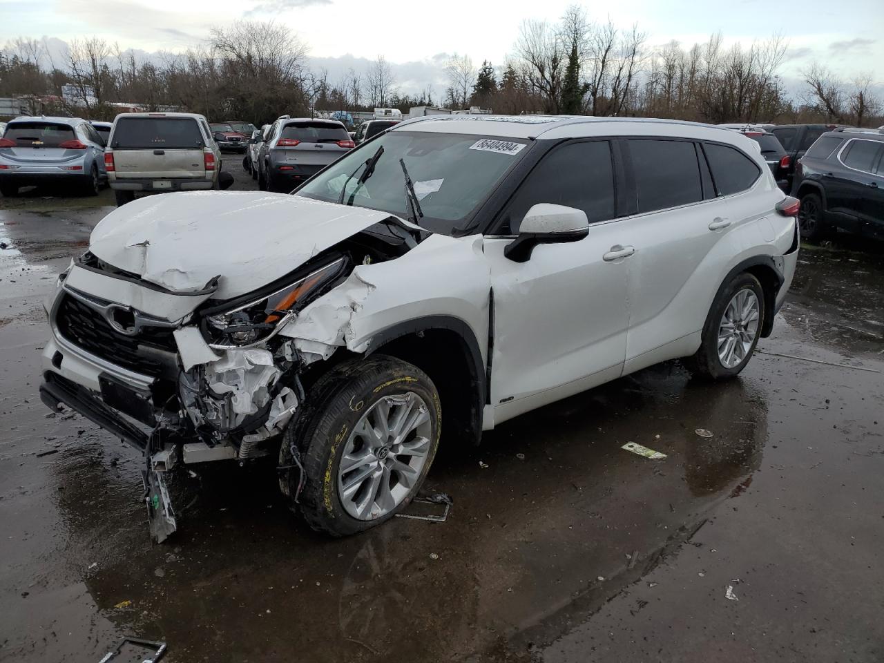 2023 TOYOTA HIGHLANDER HYBRID LIMITED VIN:5TDXBRCH8PS125320
