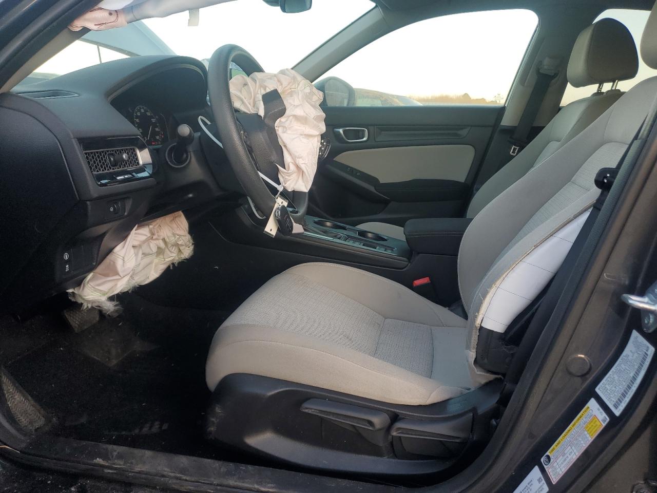 2023 HONDA CIVIC LX VIN:2HGFE2F25PH569899