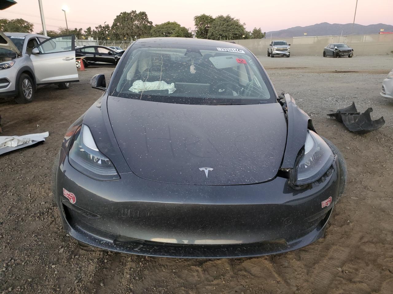 2023 TESLA MODEL 3  VIN:5YJ3E1EA9PF642587