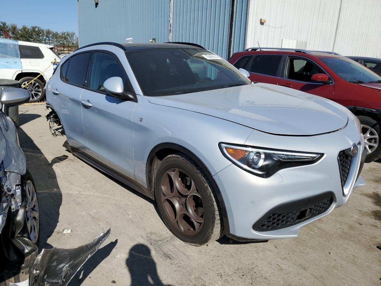 2022 ALFA ROMEO STELVIO TI VIN:ZASPAKBN7N7D29512