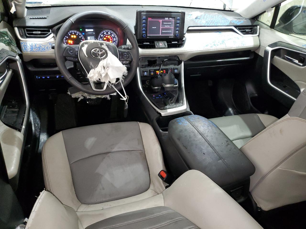 2022 TOYOTA RAV4 XLE PREMIUM VIN:2T3C1RFV8NC200906