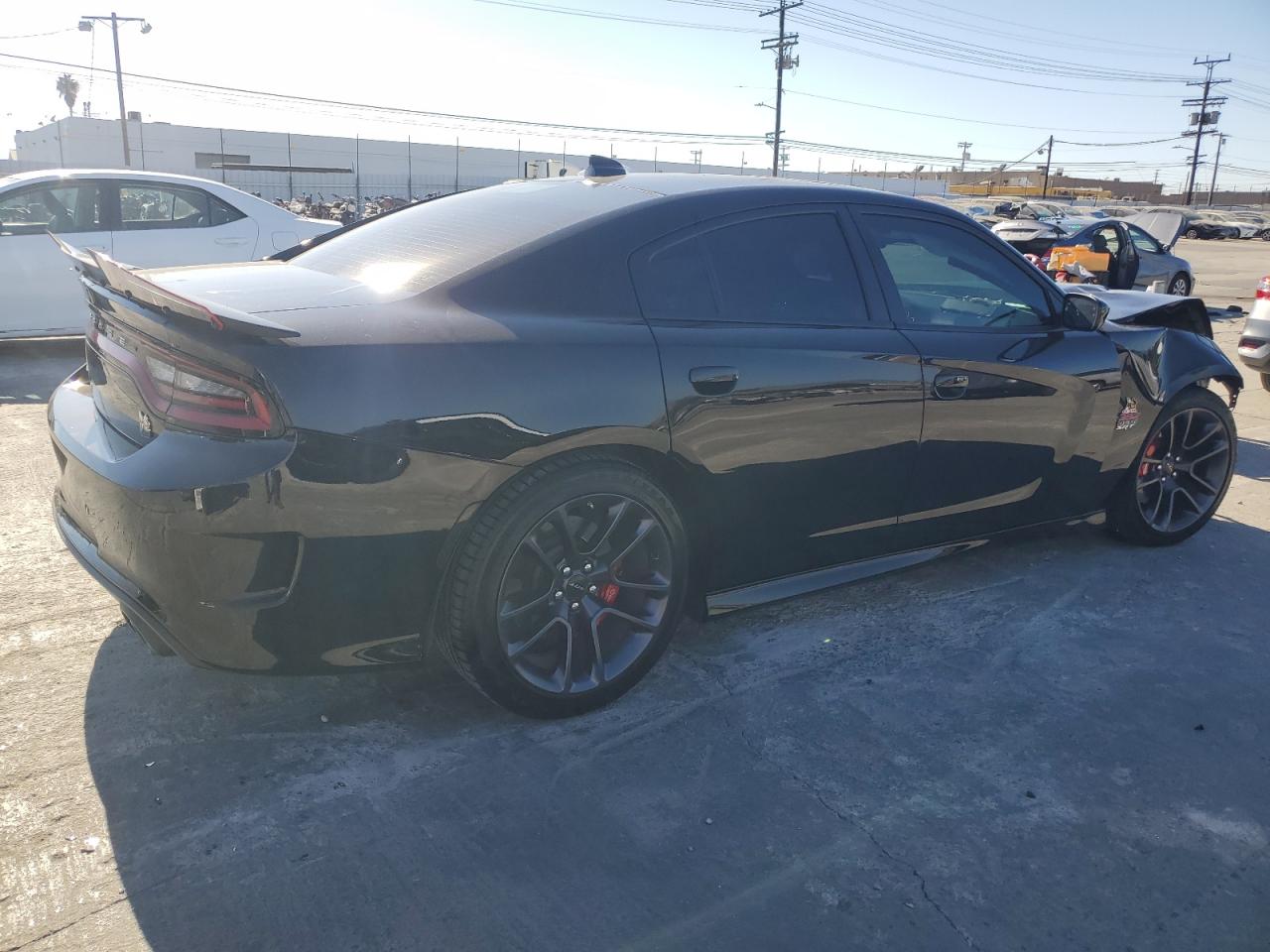 2022 DODGE CHARGER SCAT PACK VIN:2C3CDXGJ4NH122103