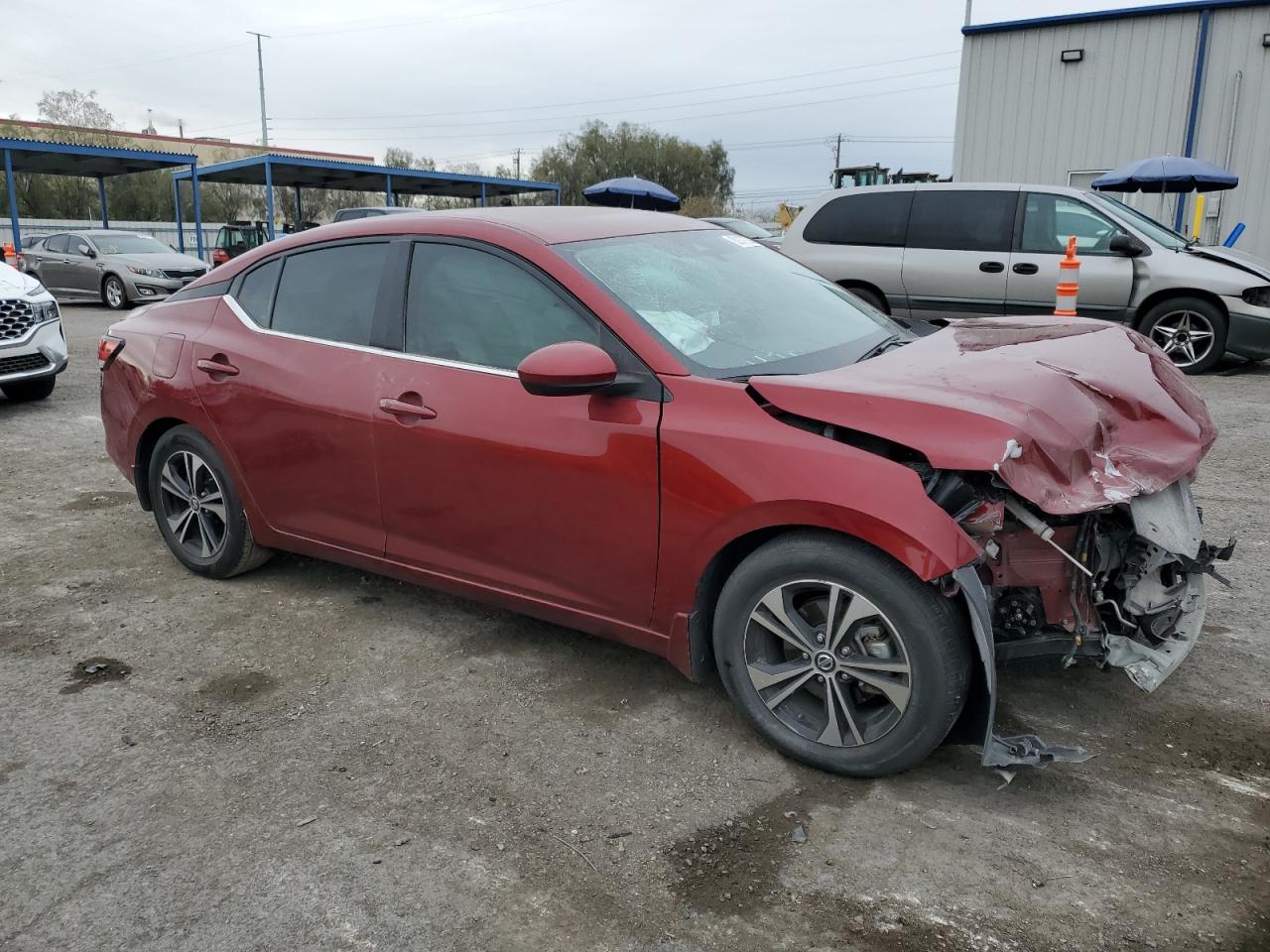 2022 NISSAN SENTRA SV VIN:3N1AB8CV8NY270694