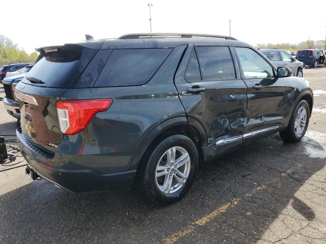 2022 FORD EXPLORER XLT VIN:1FMSK8DH3NGA91082