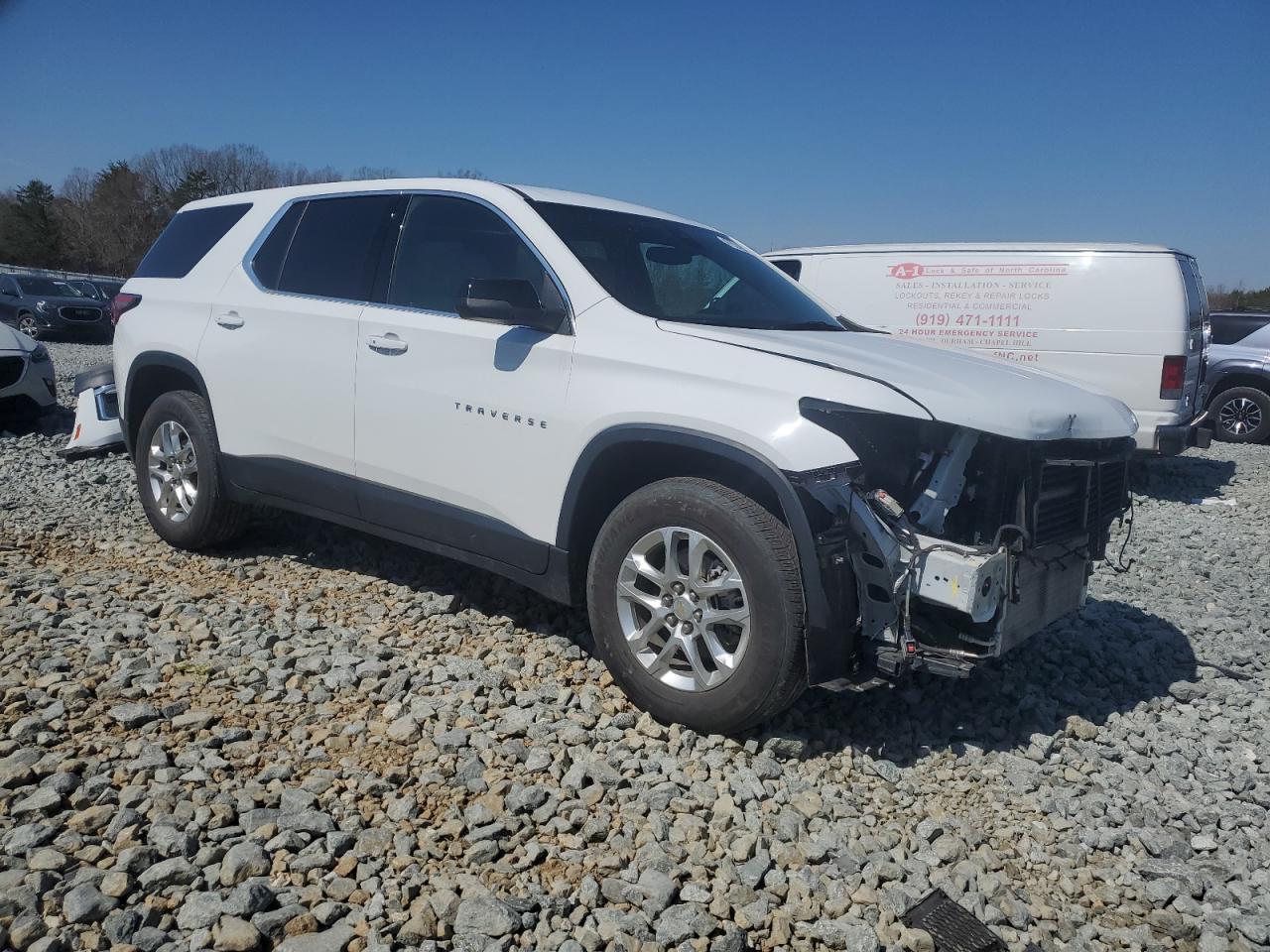 2022 CHEVROLET TRAVERSE LS VIN:1GNERFKWXNJ111597