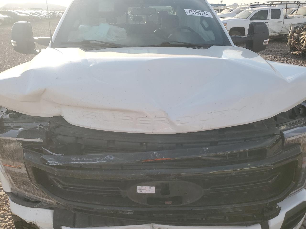 2022 FORD F350 SUPER DUTY VIN:1FT8W3BT7NED75341