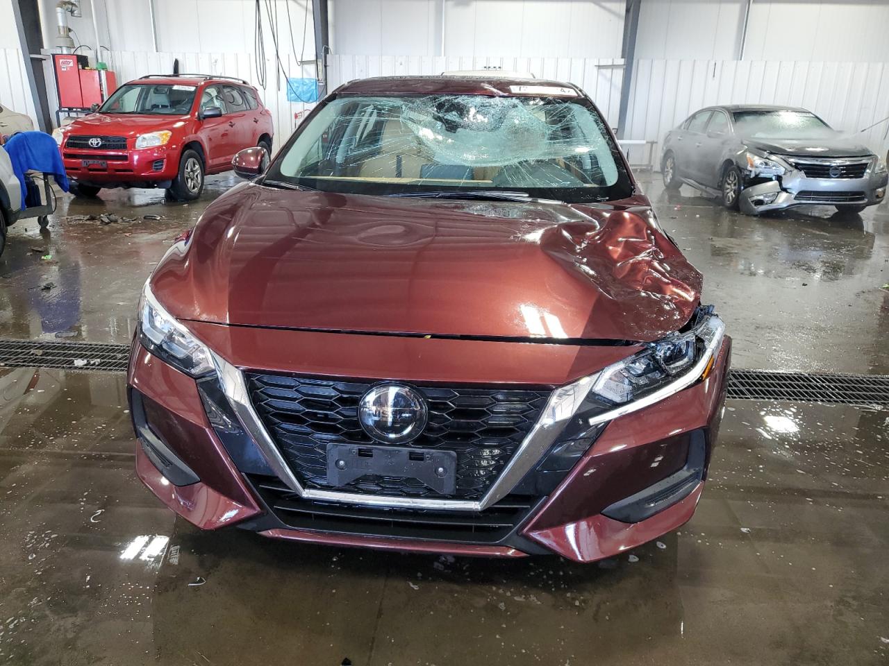 2022 NISSAN SENTRA SV VIN:3N1AB8CV7NY285879