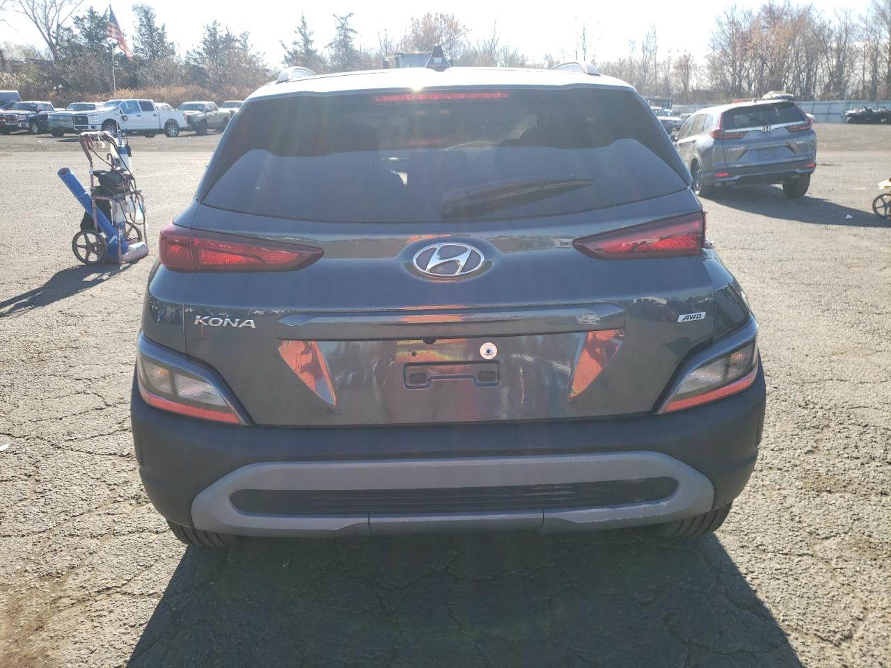 2022 HYUNDAI KONA SEL VIN:KM8K6CAB2NU882082