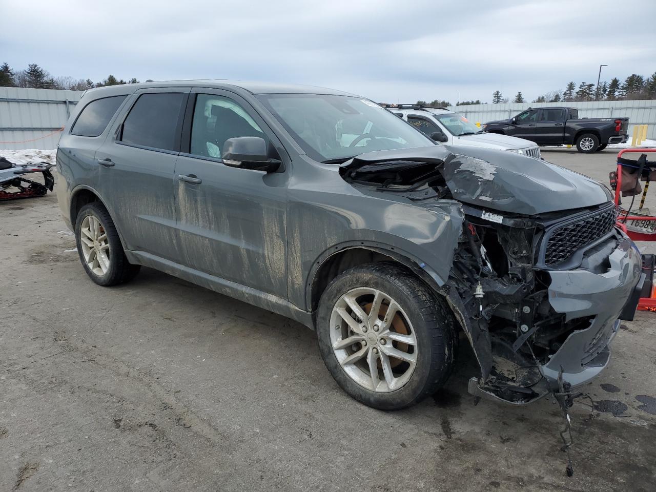 2022 DODGE DURANGO GT VIN:1C4RDJDGXNC183759