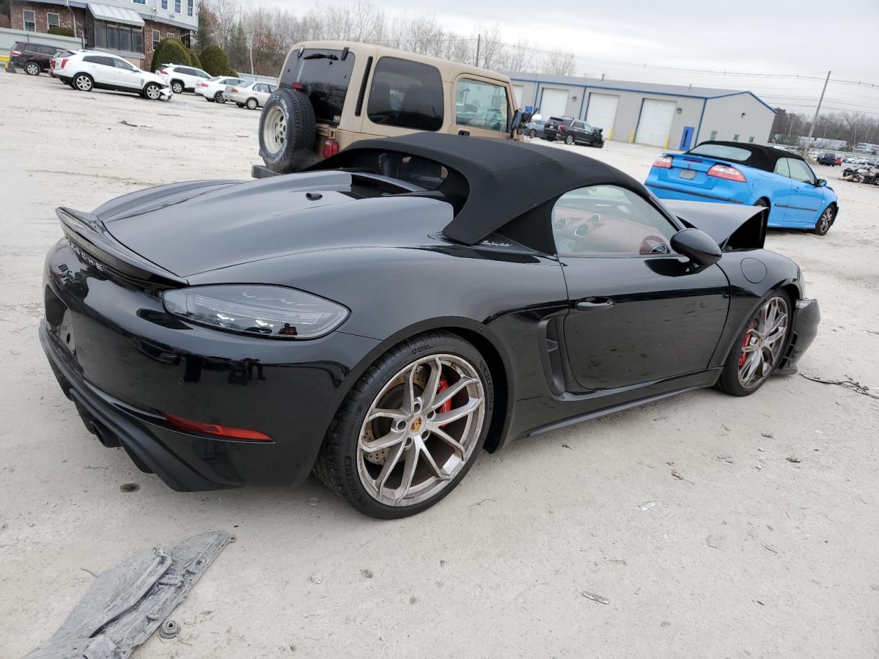 2023 PORSCHE BOXSTER SPYDER VIN:WP0CC2A81PS222016