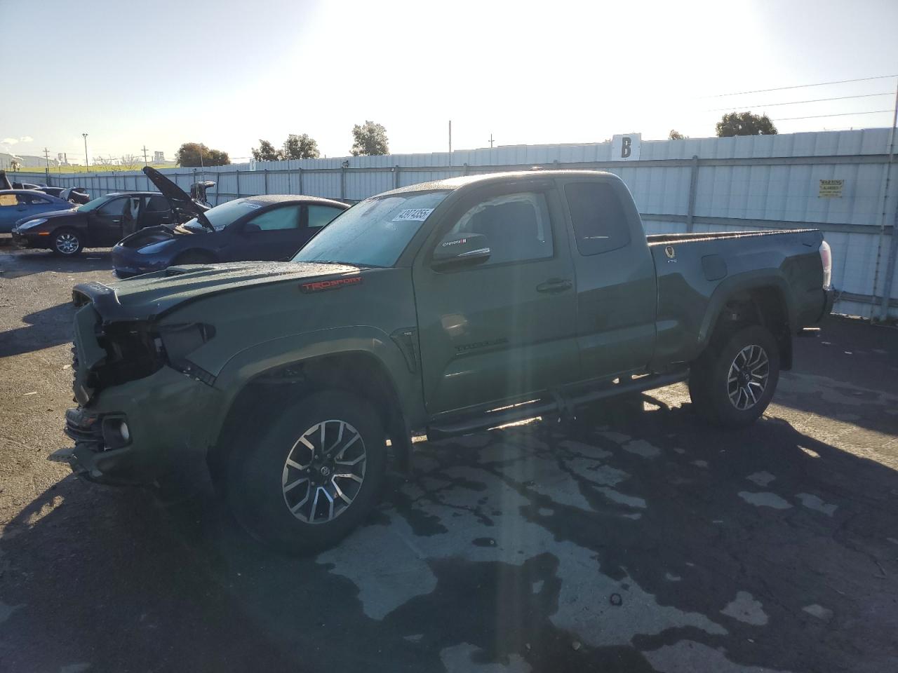 2022 TOYOTA TACOMA ACCESS CAB VIN:3TYRZ5CN5NT021758