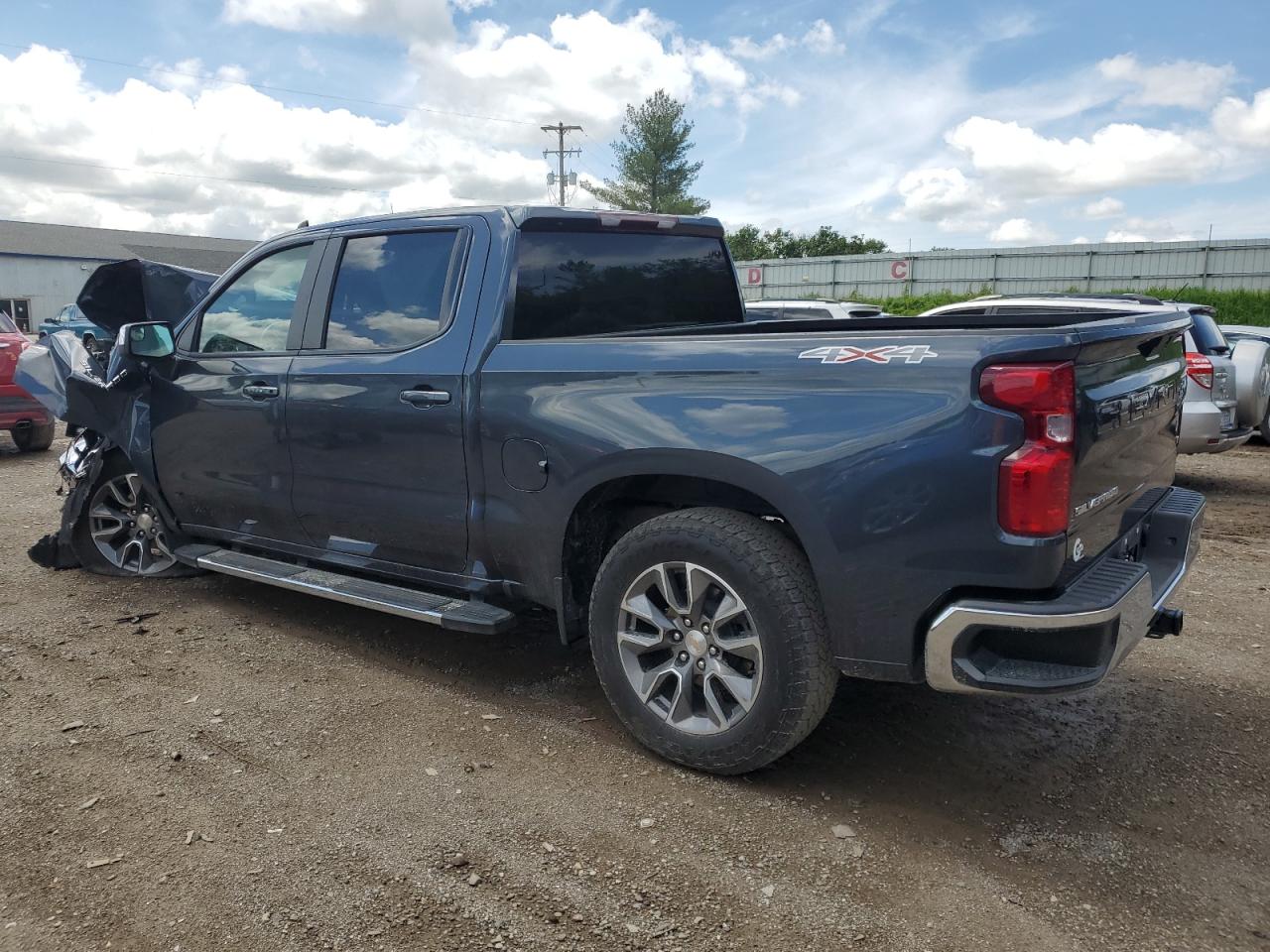 2022 CHEVROLET SILVERADO LTD K1500 LT-L VIN:1GCPYJEK0NZ105020