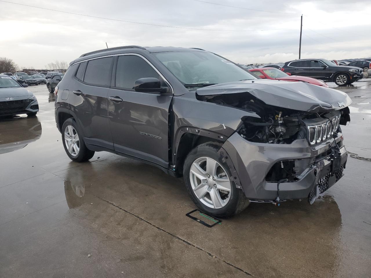2022 JEEP COMPASS LATITUDE VIN:3C4NJCBB0NT202334