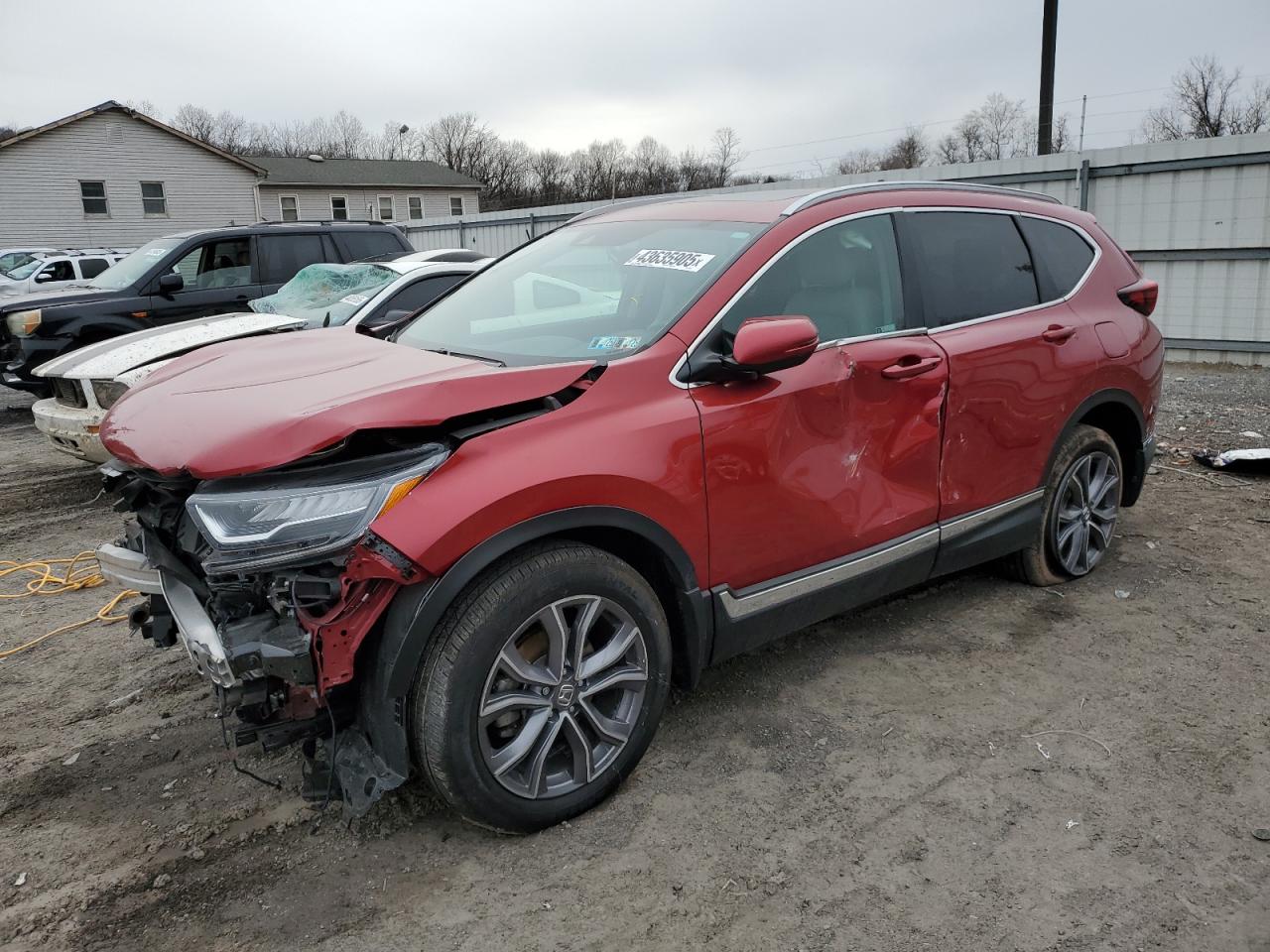 2022 HONDA CR-V TOURING VIN:2HKRW2H96NH663992