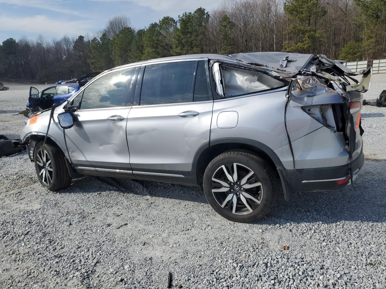 2022 HONDA PILOT TOURING VIN:5FNYF6H66NB019562