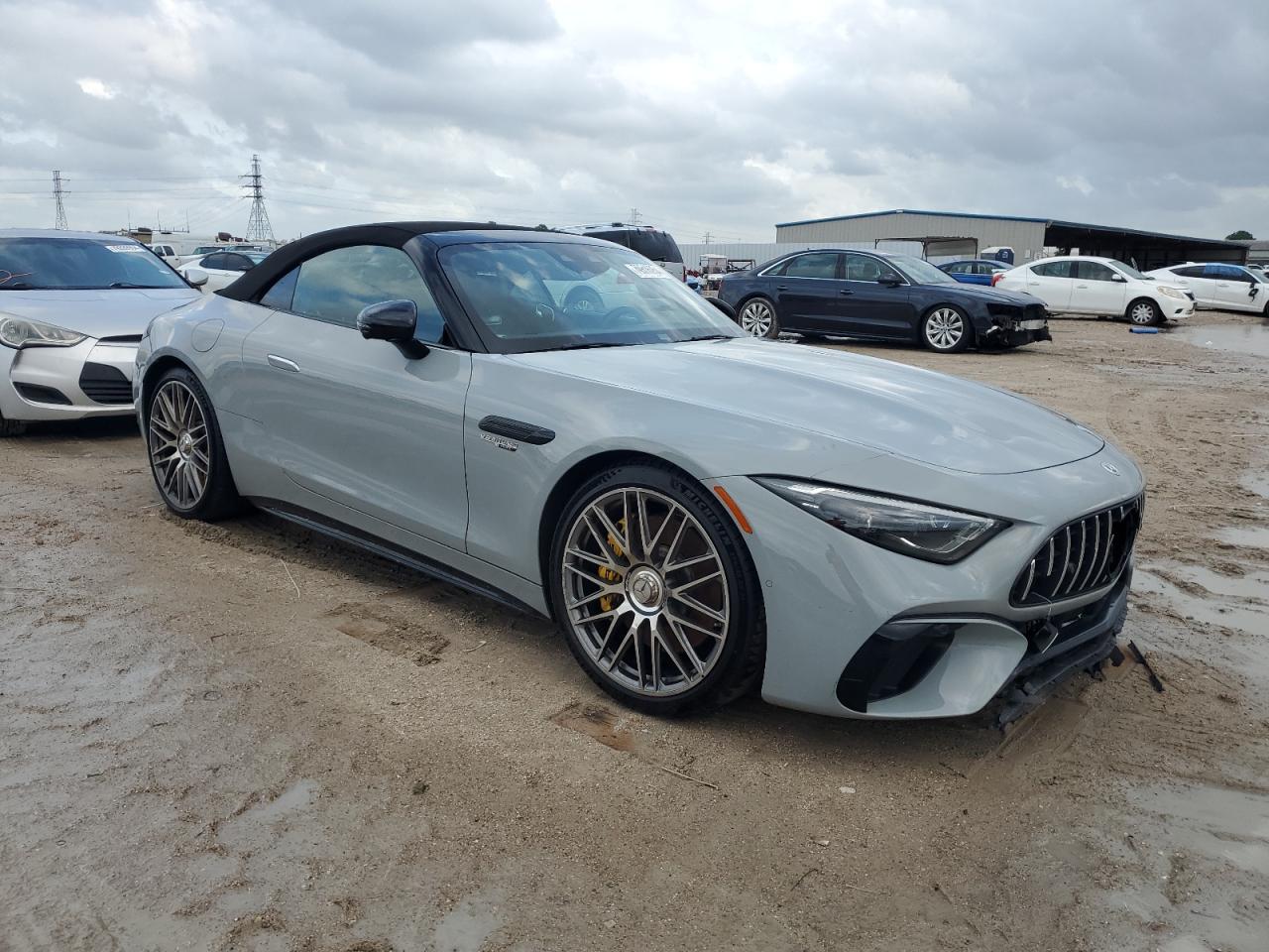 2022 MERCEDES-BENZ SL 55 AMG VIN:W1KVK8AB7NF011876